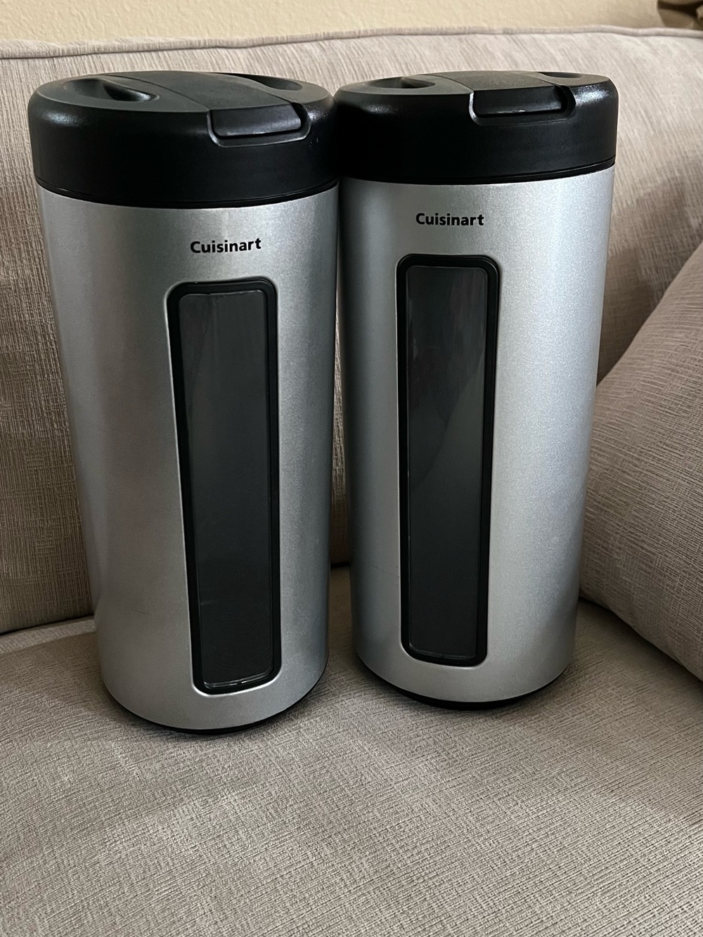 Cuisinart Silver and Black Food Storage - Set of 2